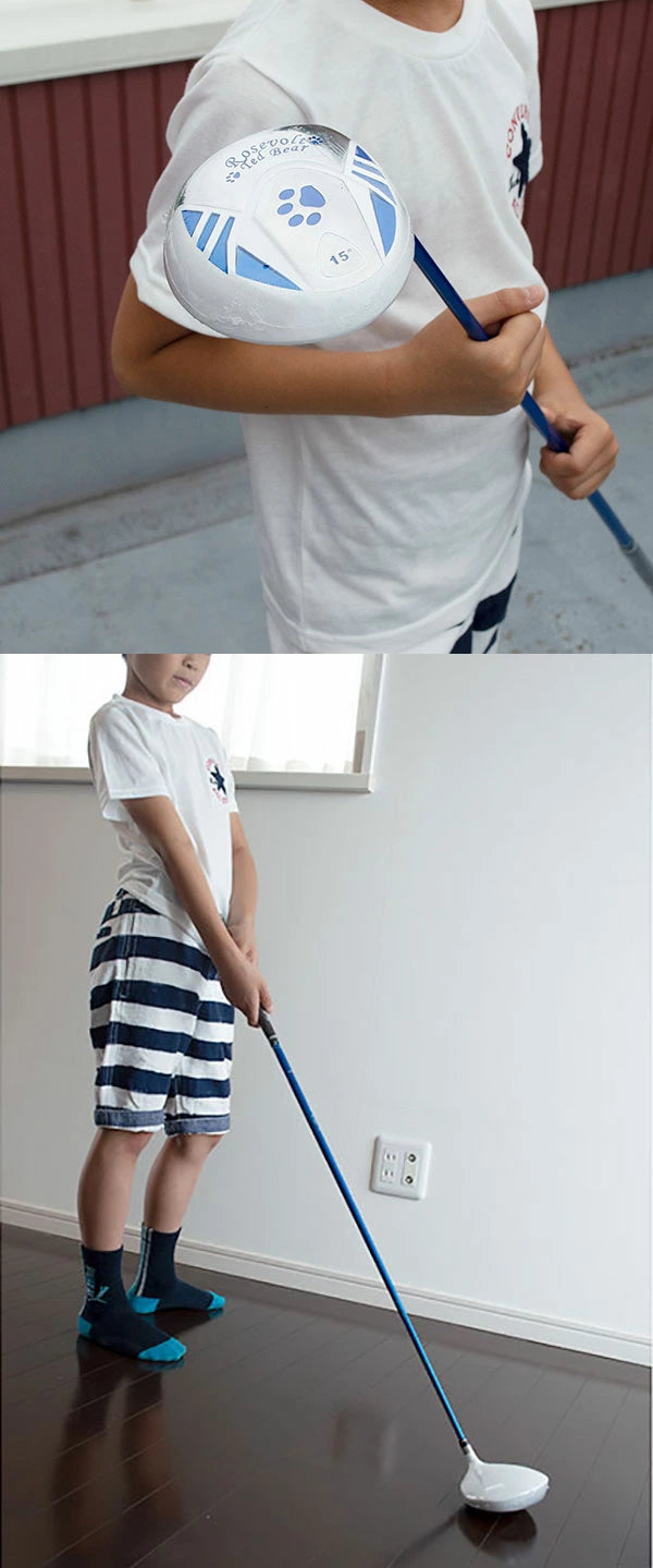 ジュニアゴルフクラブセット 10歳~12歳 RTB ルーズベルトテディベア ゴルフ クラブセット キャディーバッグ付き 子供 キッズ用 初心者 ジュニア 子ども ジュニアゴルフセット セット かわいい 身長140~152cm